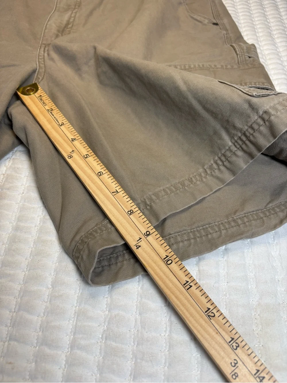 Columbia Men's 36 Khaki Cargo Utility Shorts 9